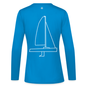 J70 - Techline LongSleeve Backbeat (w) - Saphirblau