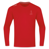 J70 - Techline LongSleeve Frontmark (m) - Rot
