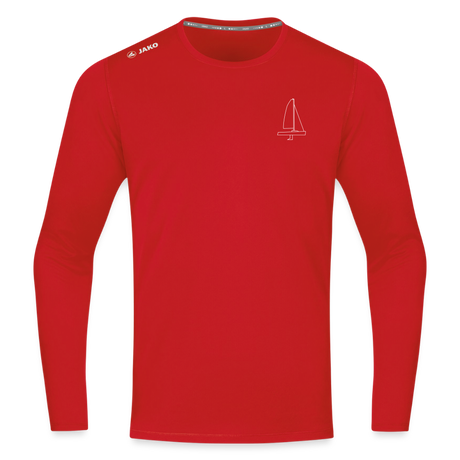 J70 - Techline LongSleeve Frontmark (m) - Rot