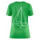 R-Boot - Techline Tee Backbeat (w) - Grün