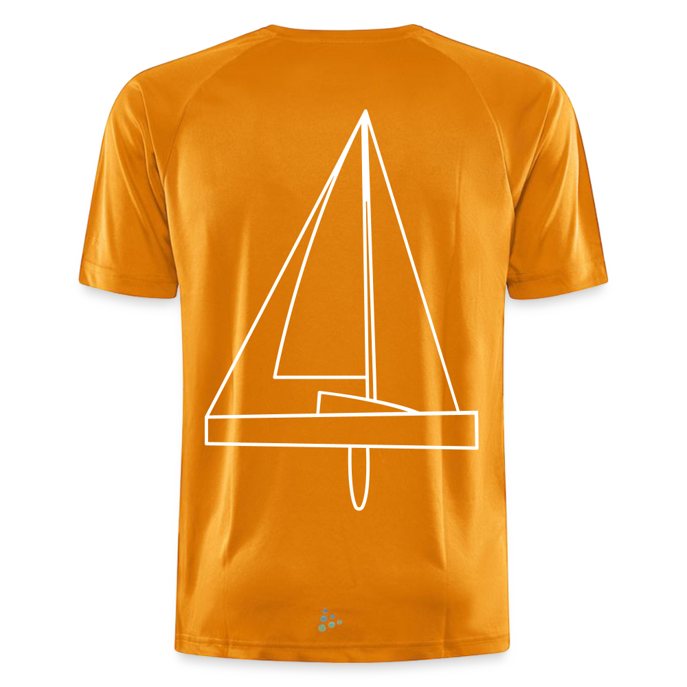 R-Boot - Techline Tee Backbeat (m) - Hellorange