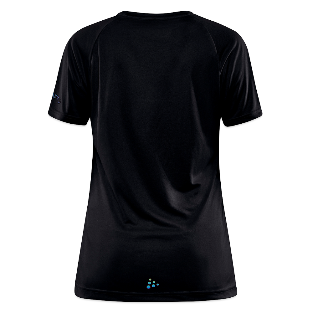 J70 - Techline Tee Frontmark (w) - Schwarz