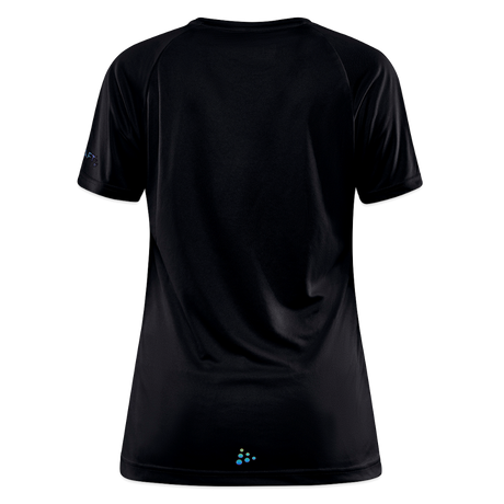 J70 - Techline Tee Frontmark (w) - Schwarz