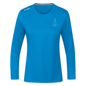 J70 - Techline LongSleeve Frontmark (w) - Saphirblau