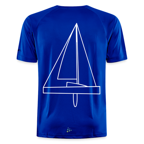 R-Boot - Techline Tee Backbeat (m) - Royalblau
