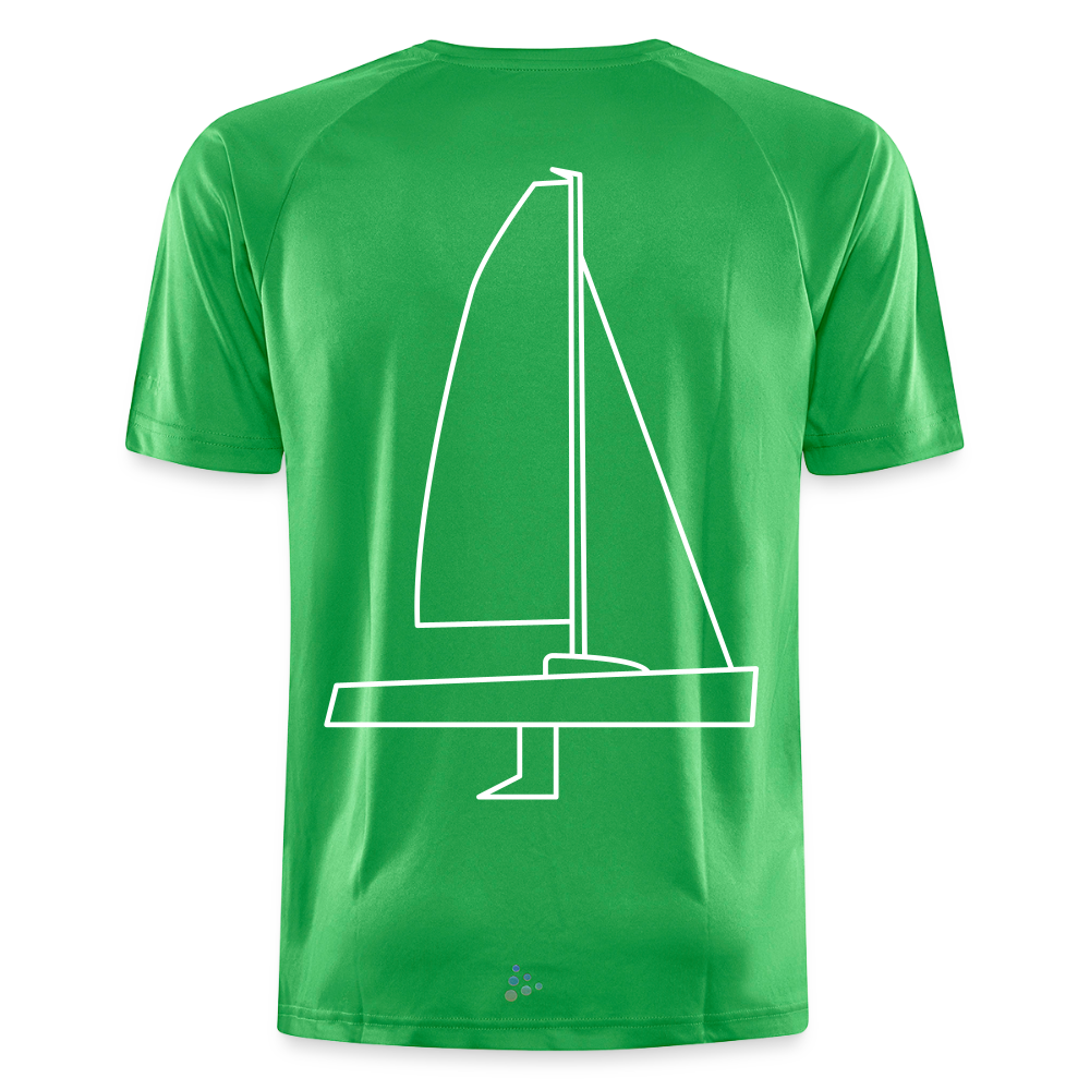 J70 - Techline Tee Backbeat (m) - Grün