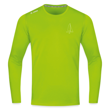 J70 - Techline LongSleeve Frontmark (m) - Neongrün