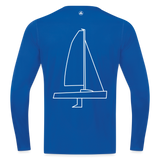 J70 - Techline LongSleeve Backbeat (m) - Royalblau