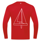 R-Boot - Techline LongSleeve Backbeat (m) - Rot