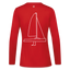 J70 - Techline LongSleeve Backbeat (w) - Rot