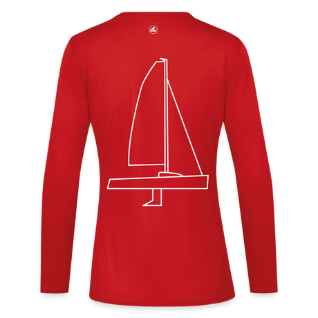J70 - Techline LongSleeve Backbeat (w) - Rot