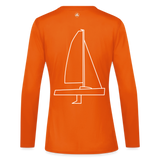 J70 - Techline LongSleeve Backbeat (w) - Neonorange