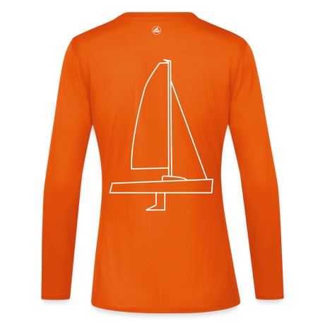 J70 - Techline LongSleeve Backbeat (w) - Neonorange