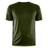 J70 - Techline Tee Backbeat (m) - Moosgrün