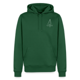 R-Boot - Deckhood Frontmark (m) - Flaschengrün