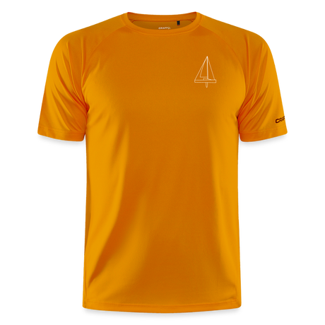 R-Boot - Techline Tee Frontmark (m) - Hellorange
