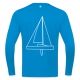 R-Boot - Techline LongSleeve Backbeat (m) - Saphirblau
