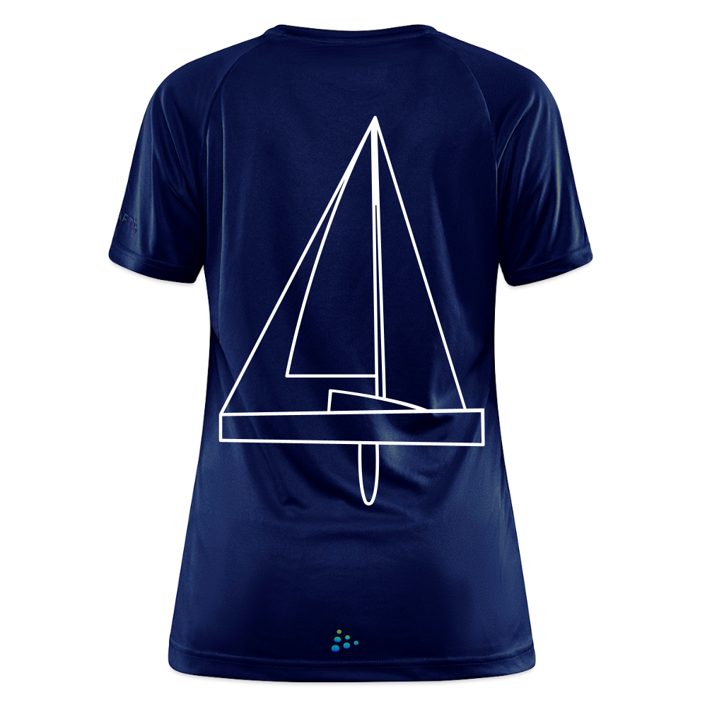 R-Boot - Techline Tee Backbeat (w) - Dunkelnavy