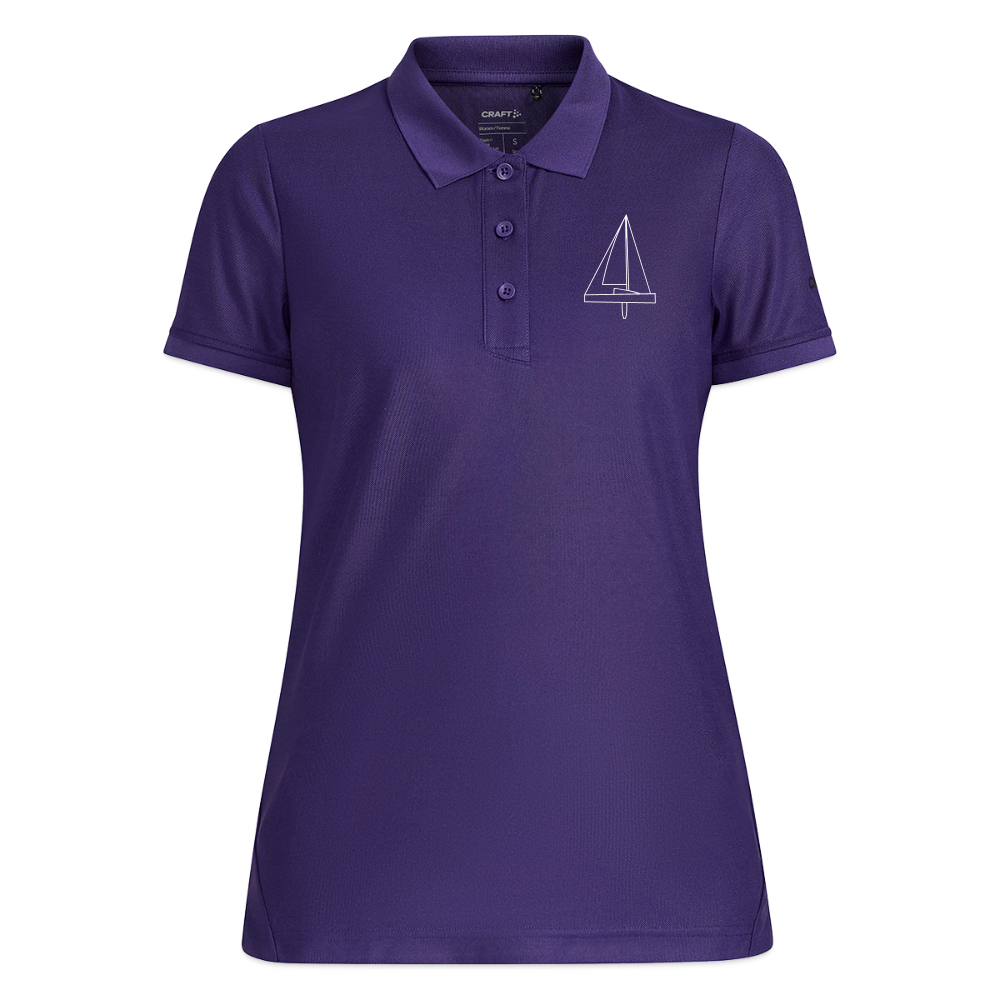 R-Boot - CrewPolo Frontmark (w) - Lila