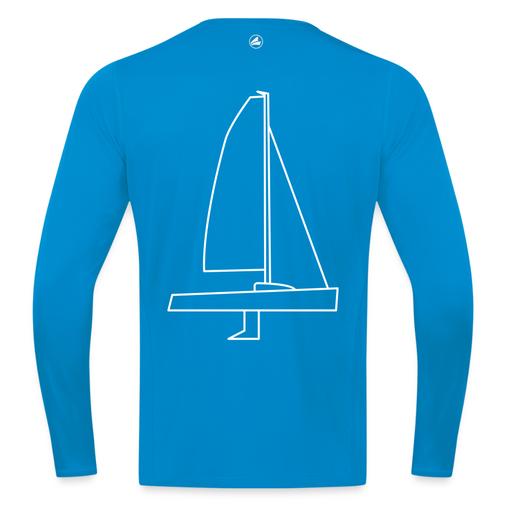 J70 - Techline LongSleeve Backbeat (m) - Saphirblau