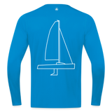 J70 - Techline LongSleeve Backbeat (m) - Saphirblau