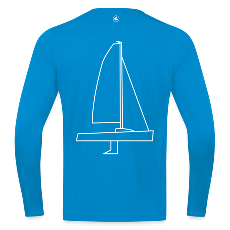 J70 - Techline LongSleeve Backbeat (m) - Saphirblau