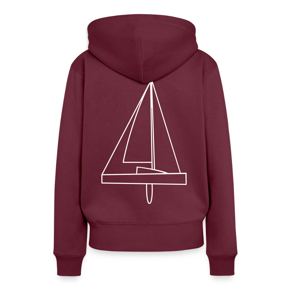 R-Boot - Deckhood Frontmark & Backbeat (w) - Burgunderrot