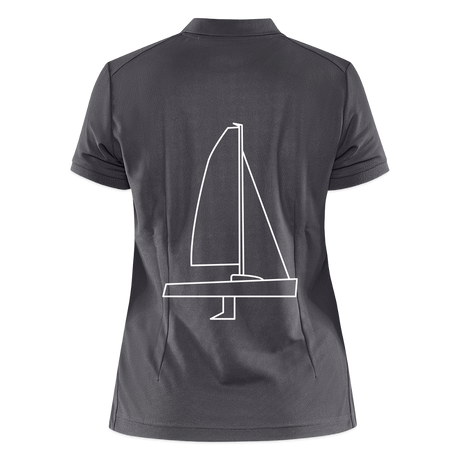 J70 - CrewPolo Backbeat (w) - Granit