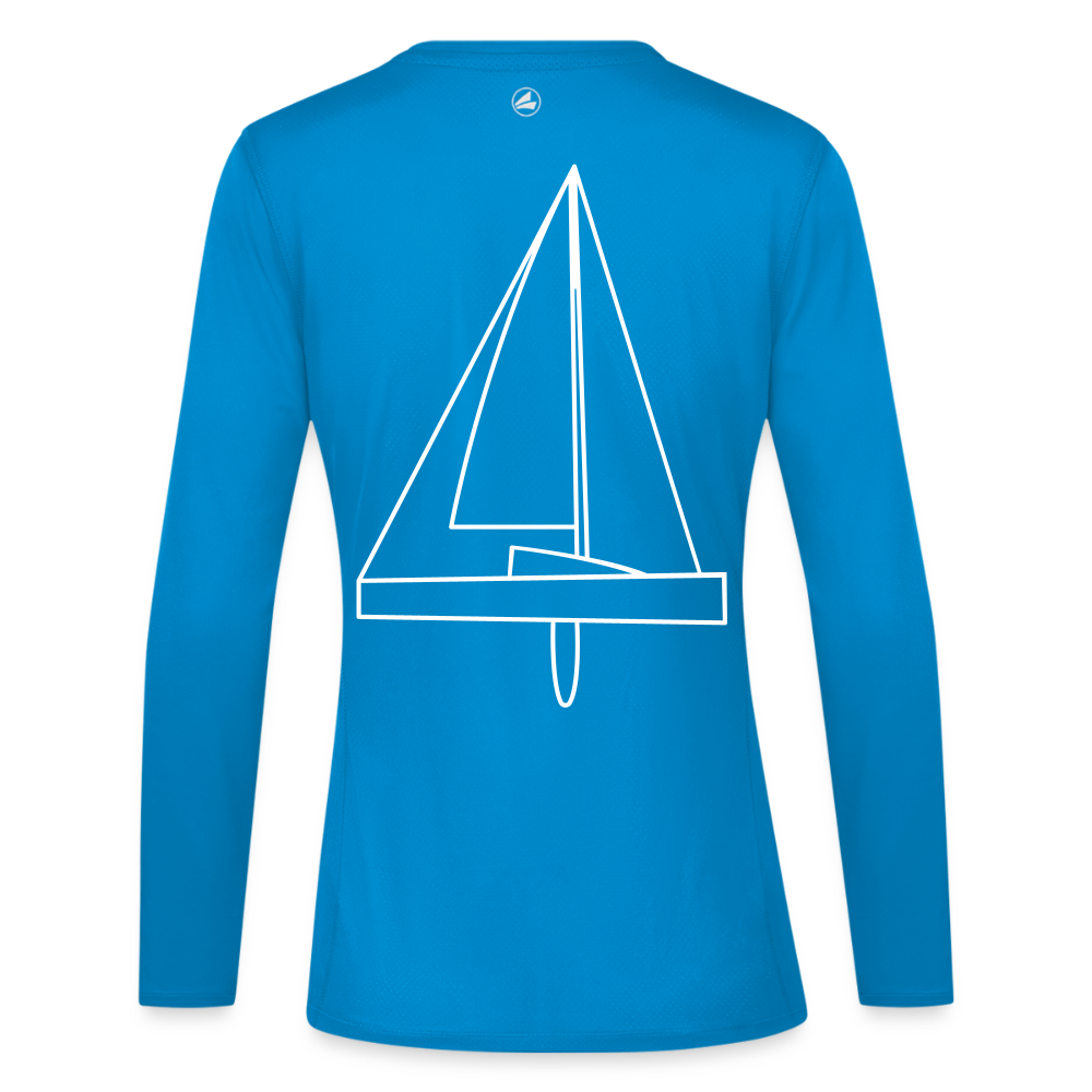 R-Boot - Techline LongSleeve Backbeat (w) - Saphirblau