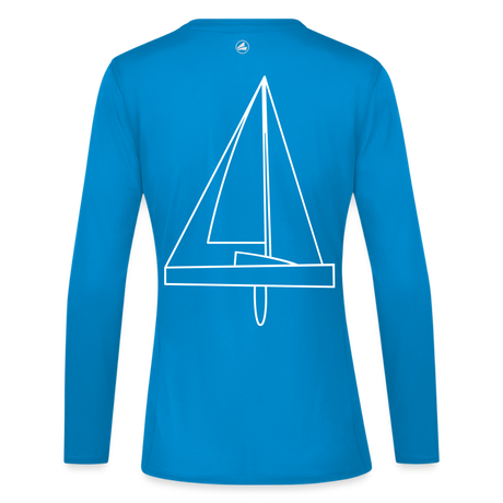 R-Boot - Techline LongSleeve Backbeat (w) - Saphirblau