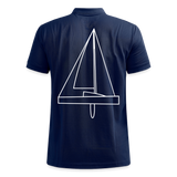 R-Boot - CrewPolo Backbeat (m) - Navy meliert