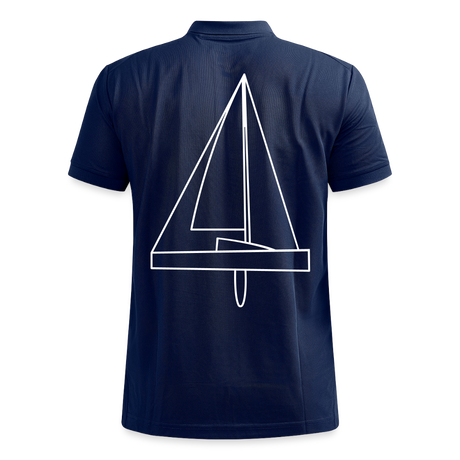 R-Boot - CrewPolo Backbeat (m) - Navy meliert