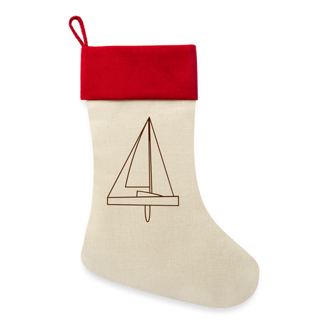 R-Boot - Classgear Weihnachtsstrumpf - Natur/Rot 