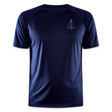 R-Boot - Techline Tee Frontmark (m) - Dunkelnavy