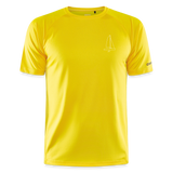 J70 - Techline Tee Frontmark (m) - Gelb