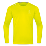 J70 - Techline LongSleeve Frontmark (m) - Neongelb