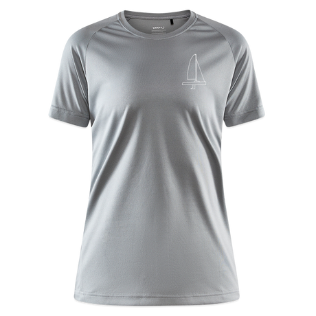 J70 - Techline Tee Frontmark (w) - Vintage Grau