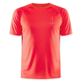 J70 - Techline Tee Frontmark (m) - Koralle