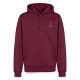 J70 - Deckhood Frontmark (m) - Burgunderrot