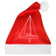 R-Boot - Captain Santa Hat - Rot