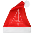 R-Boot - Captain Santa Hat - Rot