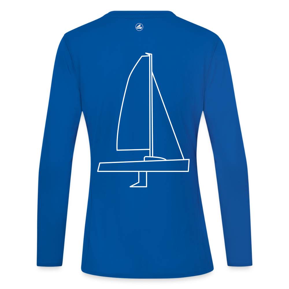 J70 - Techline LongSleeve Backbeat (w) - Royalblau