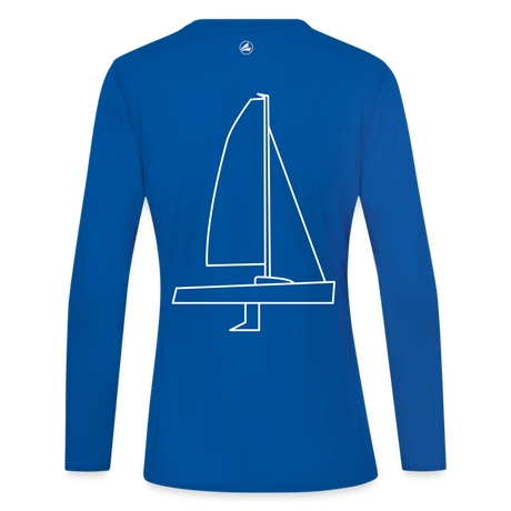 J70 - Techline LongSleeve Backbeat (w) - Royalblau