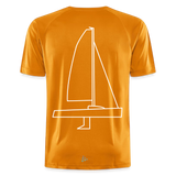 J70 - Techline Tee Backbeat (m) - Hellorange