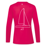 J70 - Techline LongSleeve Backbeat (w) - dunkles Pink