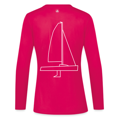 J70 - Techline LongSleeve Backbeat (w) - dunkles Pink