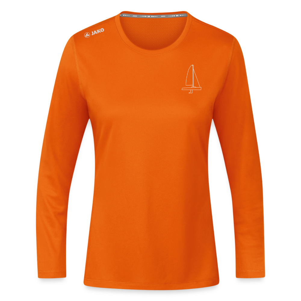 J70 - Techline LongSleeve Frontmark (w) - Neonorange