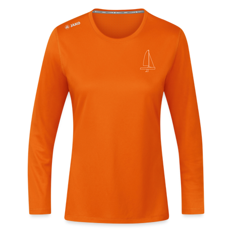 J70 - Techline LongSleeve Frontmark (w) - Neonorange