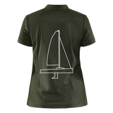 J70 - CrewPolo Backbeat (w) - Khaki Grün