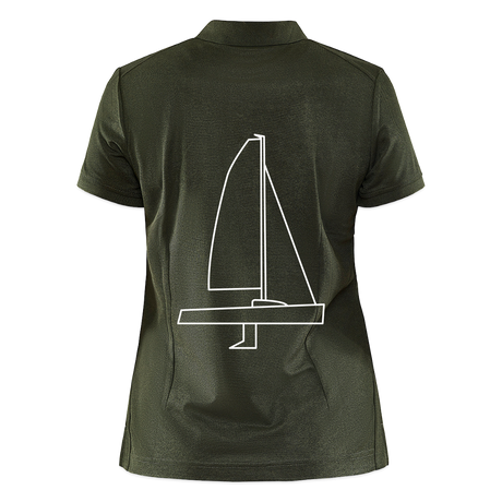 J70 - CrewPolo Backbeat (w) - Khaki Grün